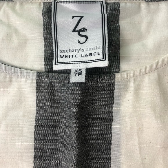 New designer Zachary’s Smile stripe dress sz xs $395 host pick ⭐️x 2 - Picture 2 of 4